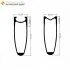 700C 60x20.5mm Clincher / Tubular Road Bike Rims